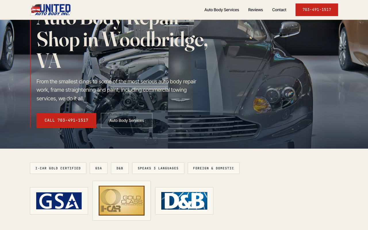 1unitedautobodyinc.com — rebuilt by WebFactory