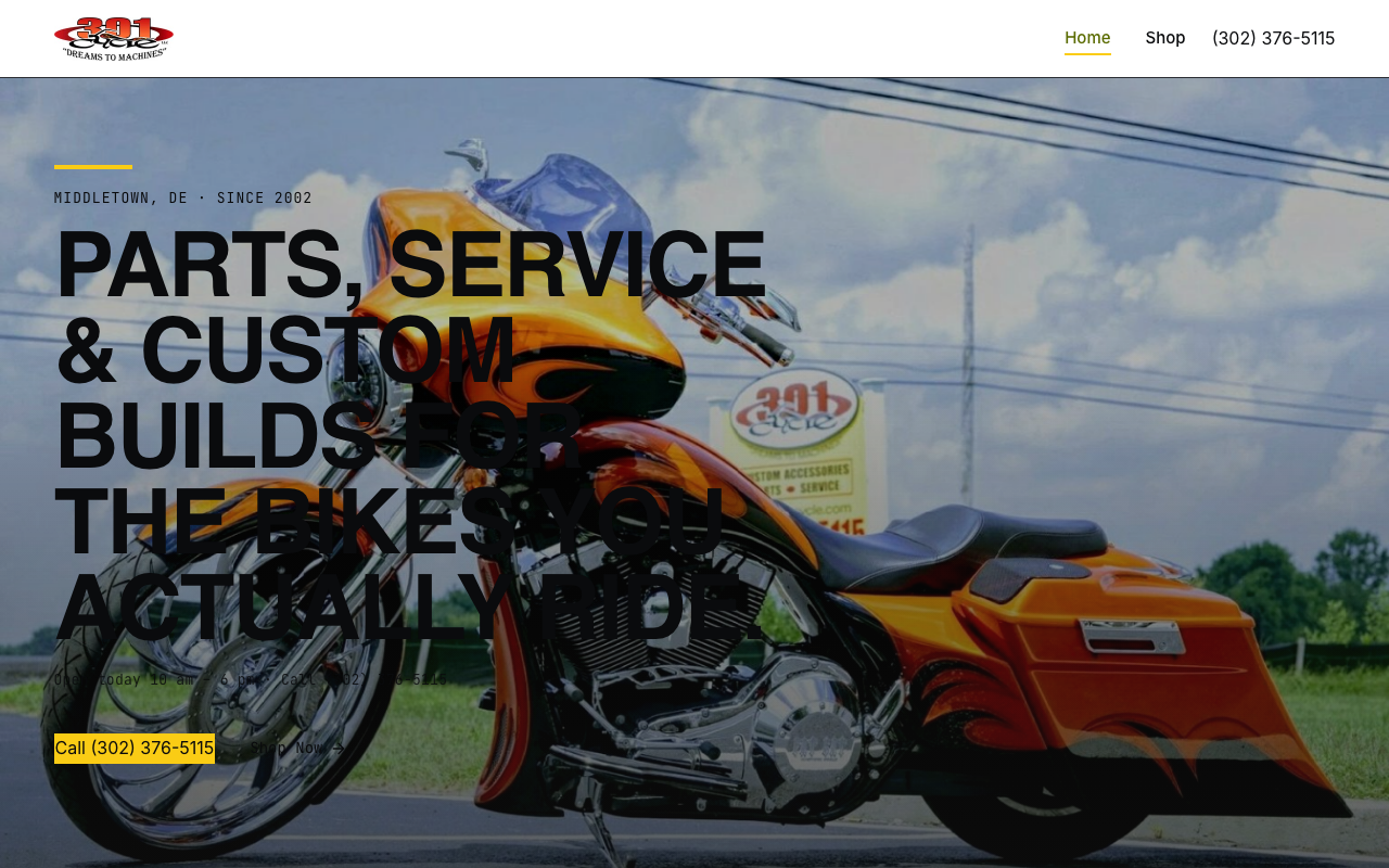 301cycle.com (301cycle.com) — website redesigned by WebFactory