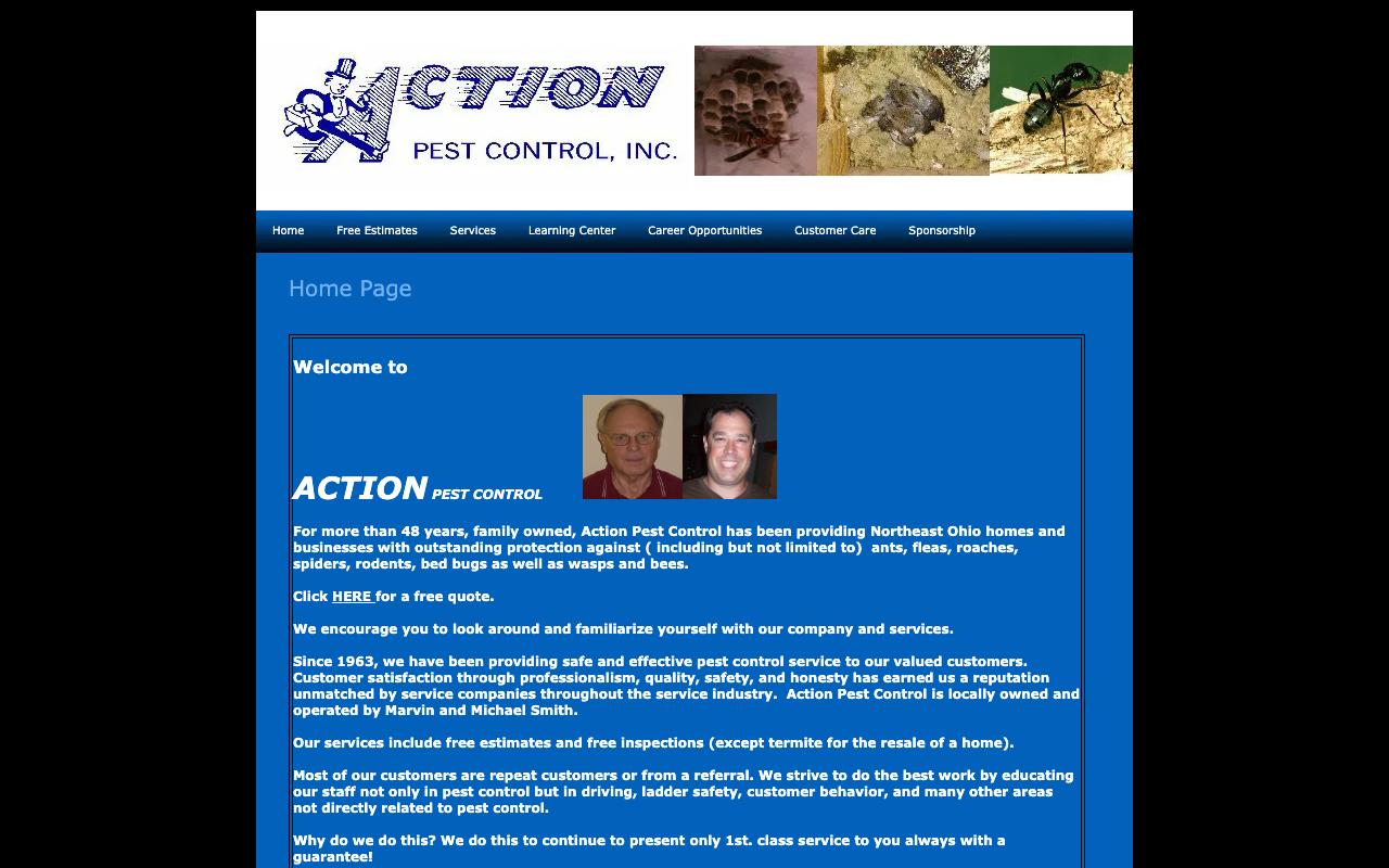 actionpestohio.com — original site