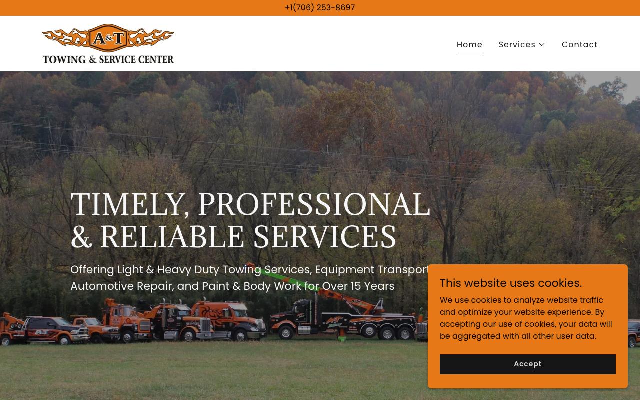 atautoandtow.com — original site