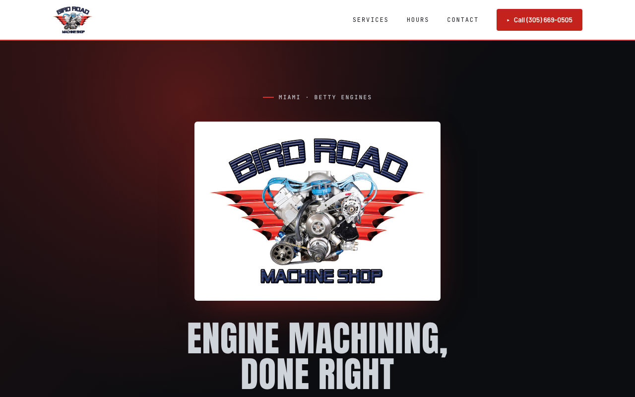 birdroadmachine.com (birdroadmachine.com) — website redesigned by WebFactory