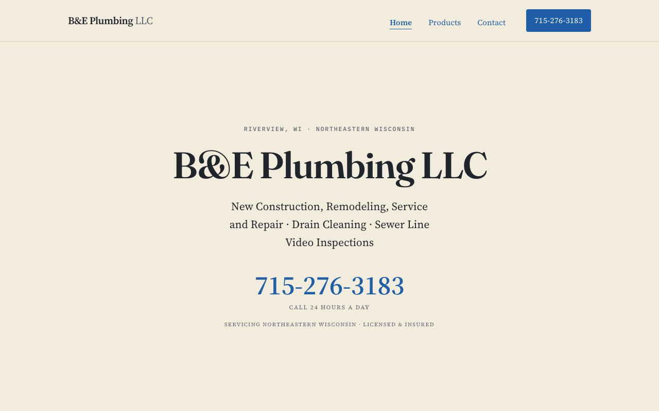 bneplumbing.com — rebuilt by WebFactory