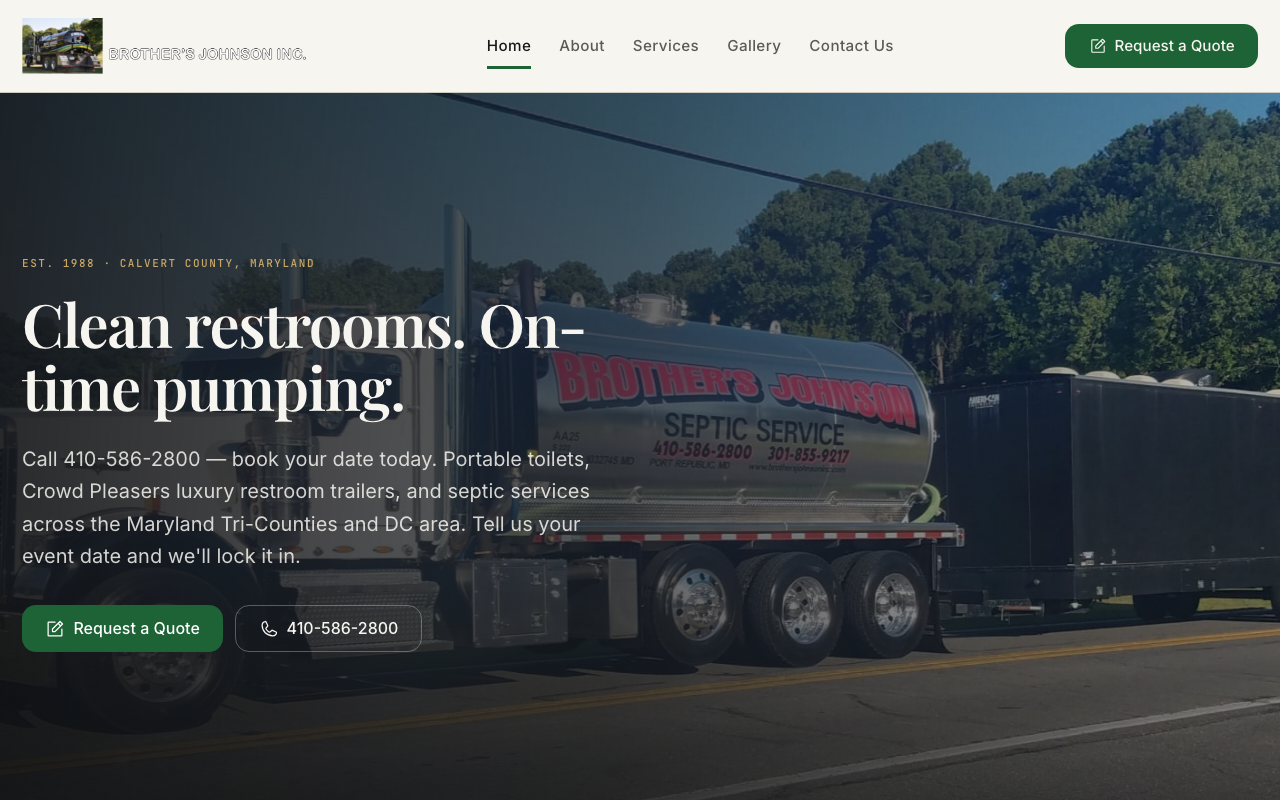 brothersjohnsoninc.com (brothersjohnsoninc.com) — website redesigned by WebFactory