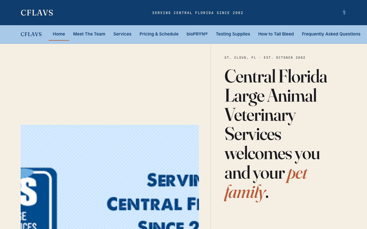 centralfloridalargeanimal.com — rebuilt by WebFactory