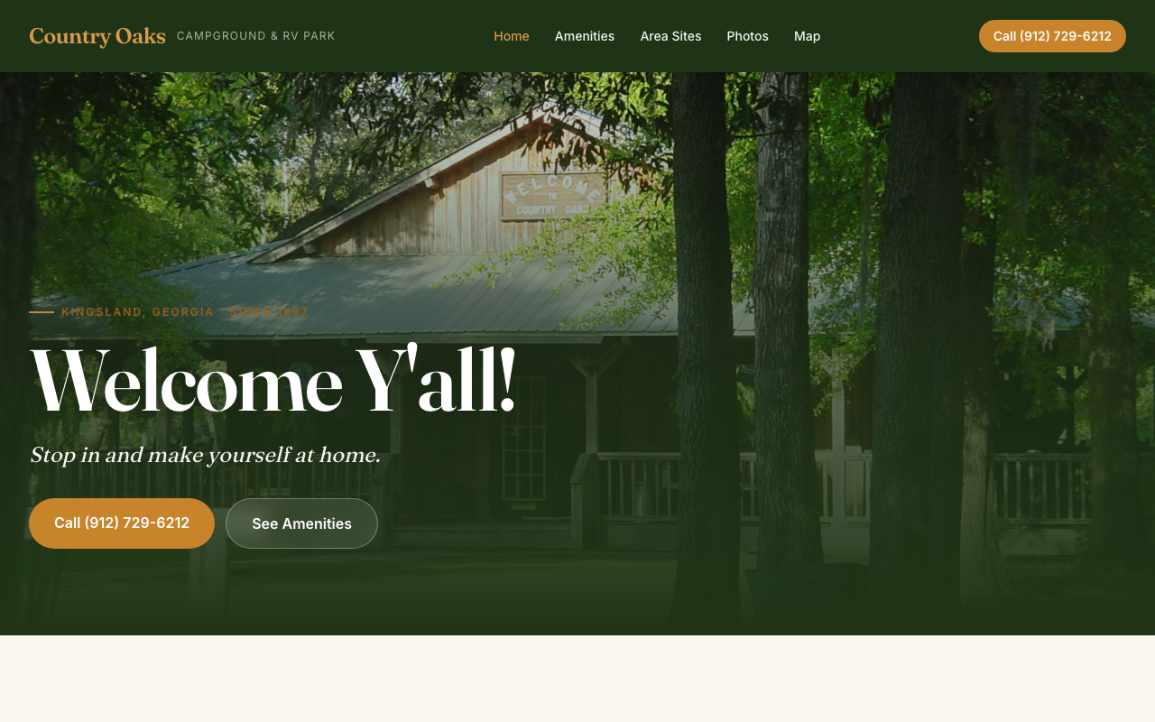 countryoaksrv.com — rebuilt by WebFactory