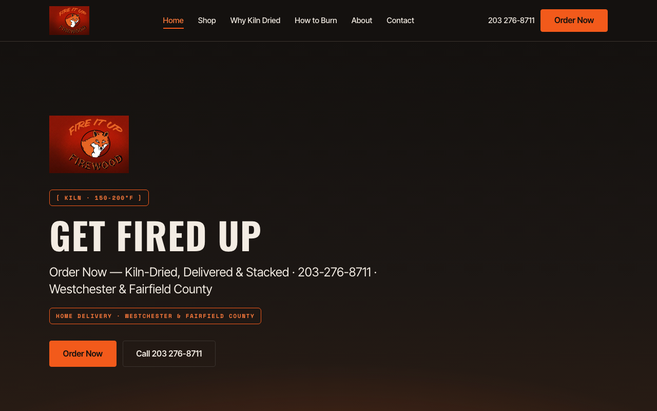 fireitupfirewood.com (fireitupfirewood.com) — website redesigned by WebFactory