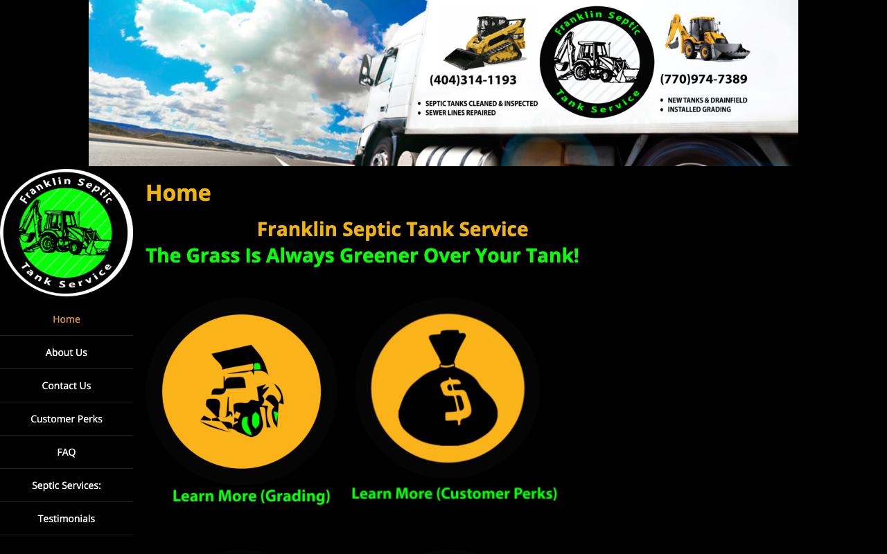 franklinseptictankservice.com — original site