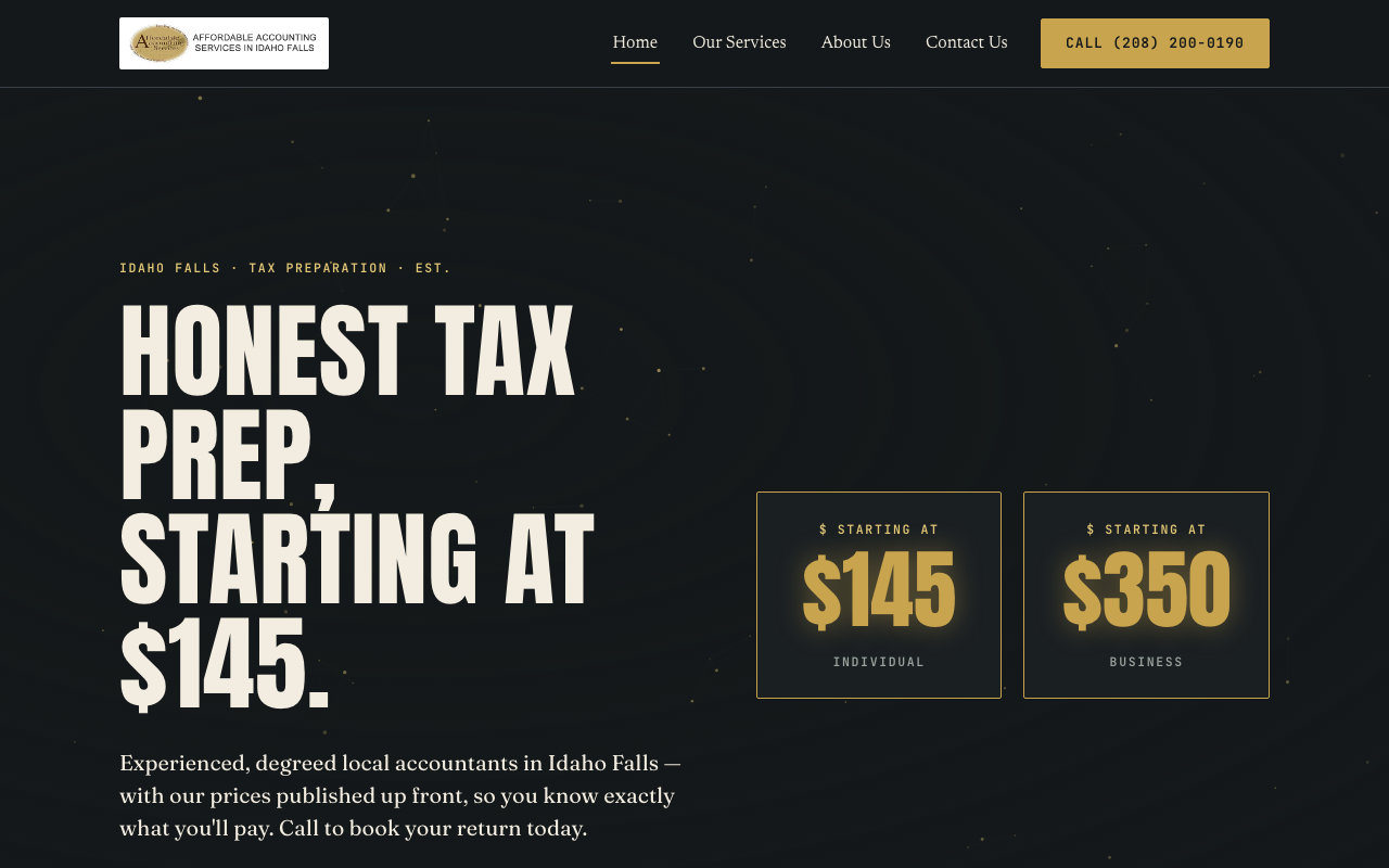 idahofallsaccounting.com (idahofallsaccounting.com) — website redesigned by WebFactory