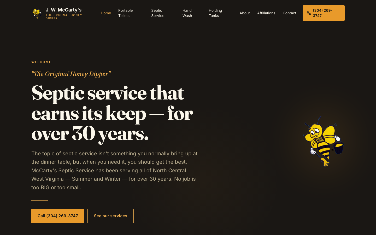 mccartyservices.com — rebuilt by WebFactory