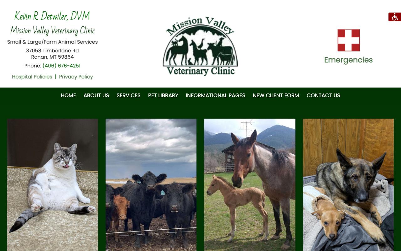 missionvalleyvetclinicmt.com — original site