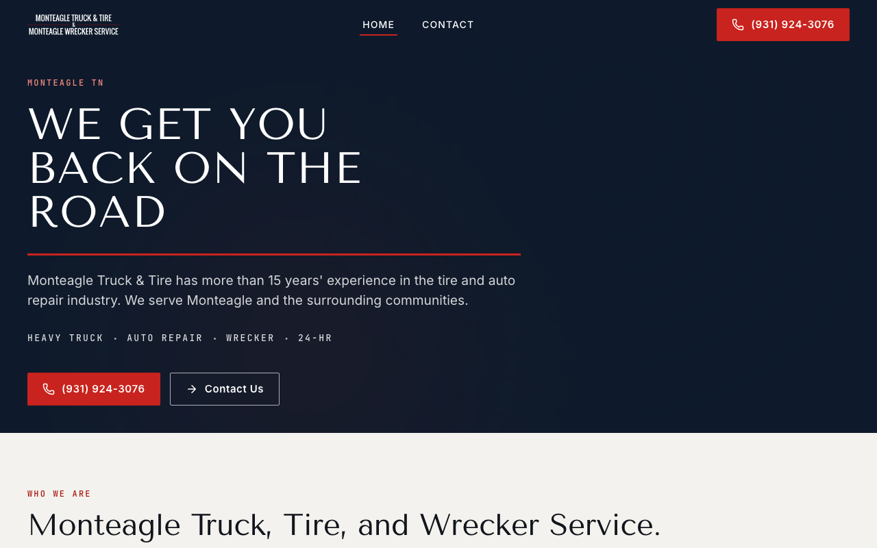 monteagletruckandtire.com — rebuilt by WebFactory