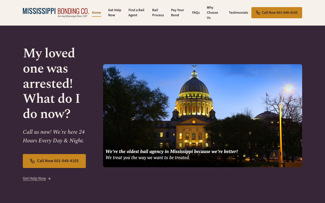 msbonding.com — rebuilt by WebFactory