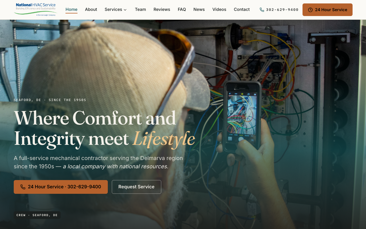 national-hvac.com — rebuilt by WebFactory