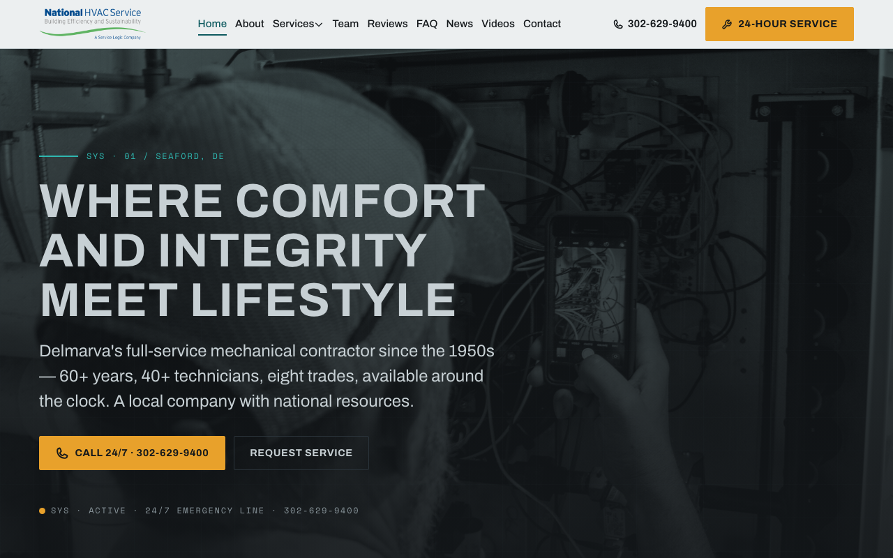 national-hvac.com (national-hvac.com) — website redesigned by WebFactory