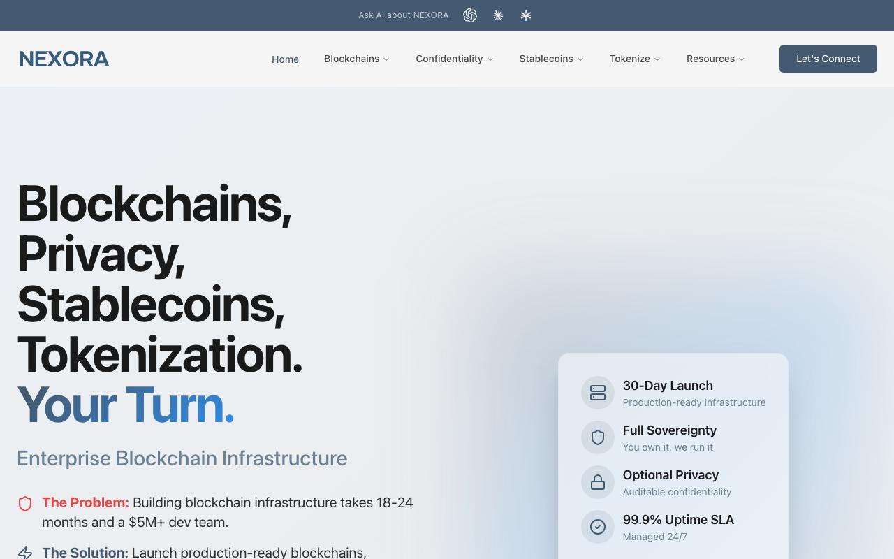 nexora.build — original site