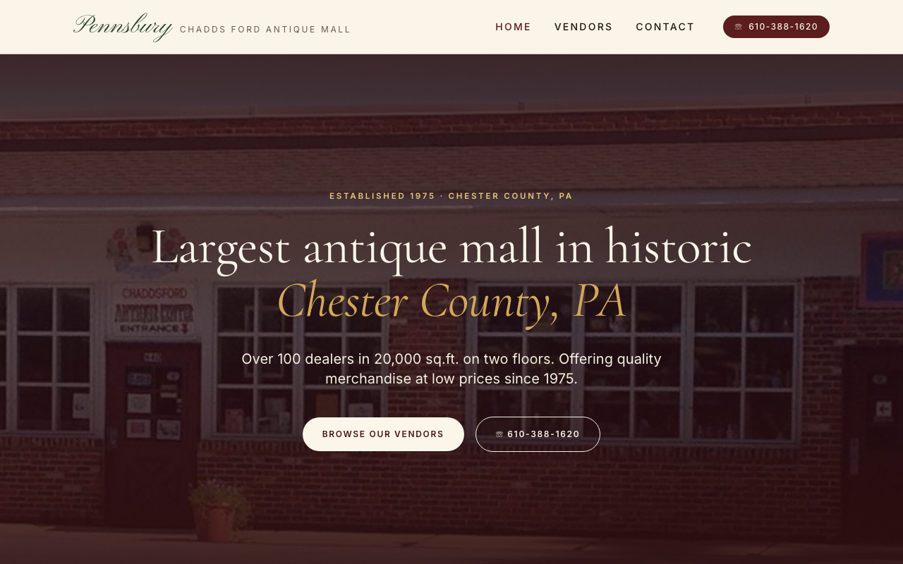 pcfantiquemall.com — rebuilt by WebFactory