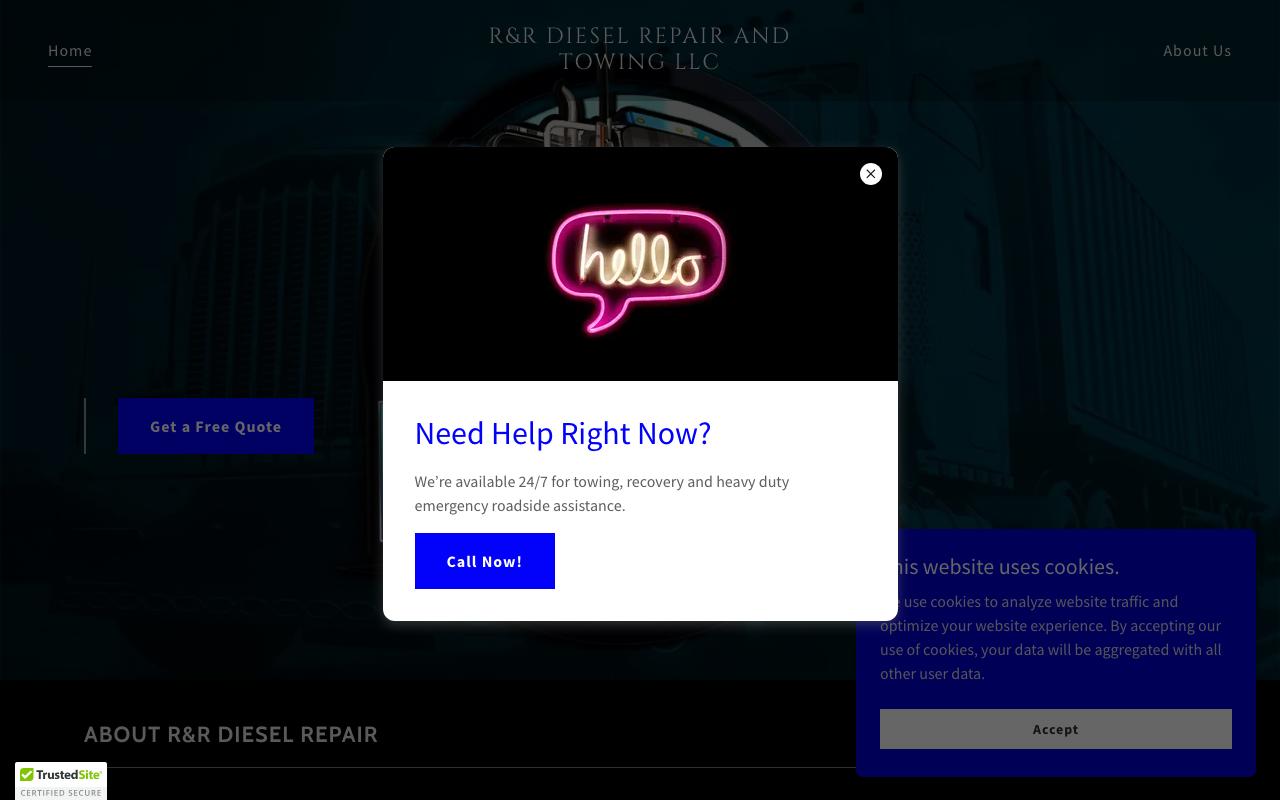 randr247dieselrepair.com — original site