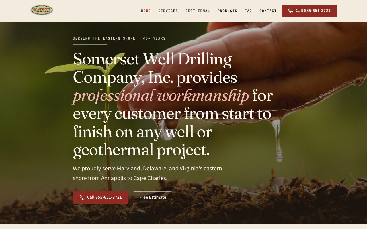 somersetwell.com — rebuilt by WebFactory