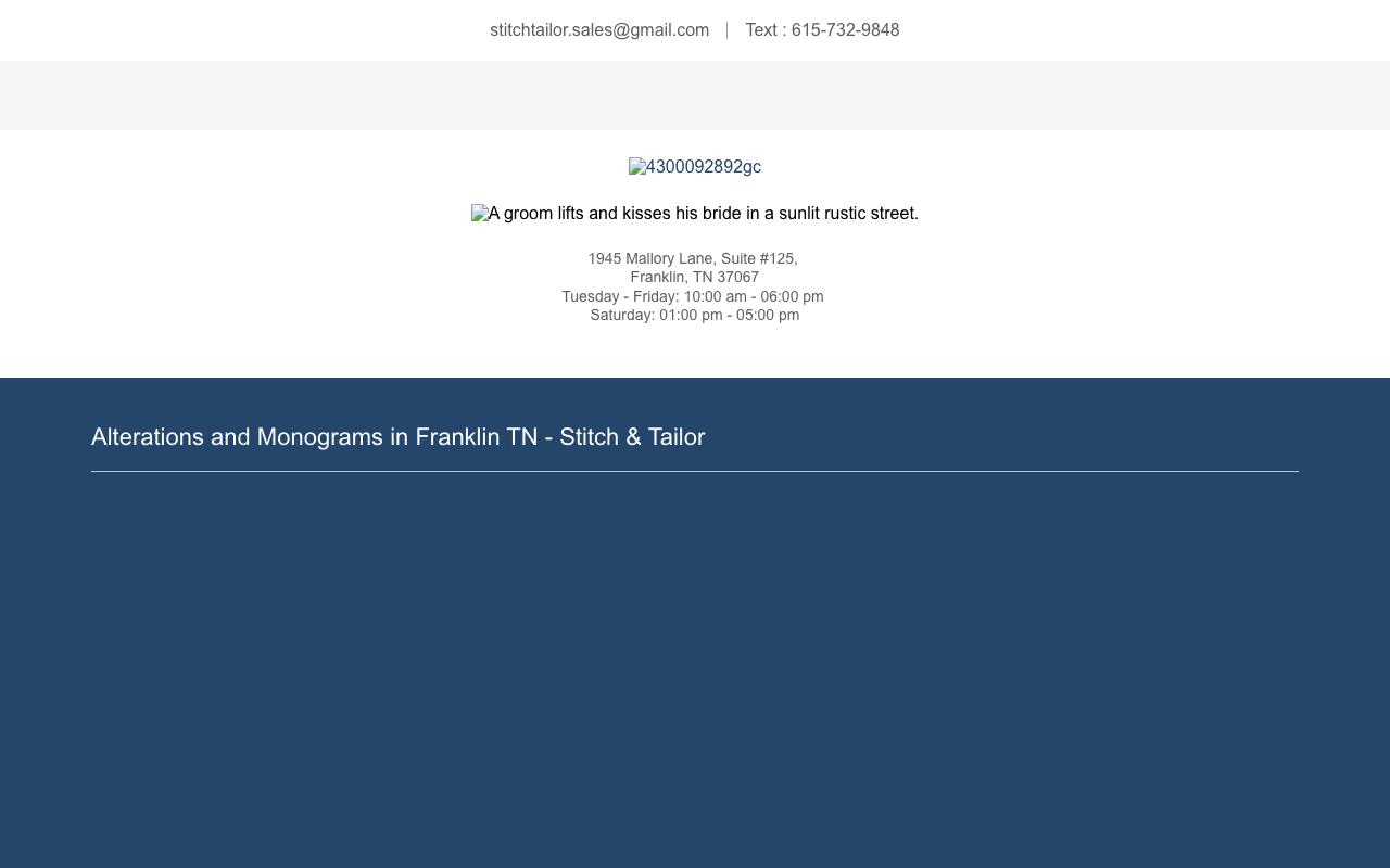 stitchandtailor.com (stitchandtailor.com) — original website before the WebFactory redesign