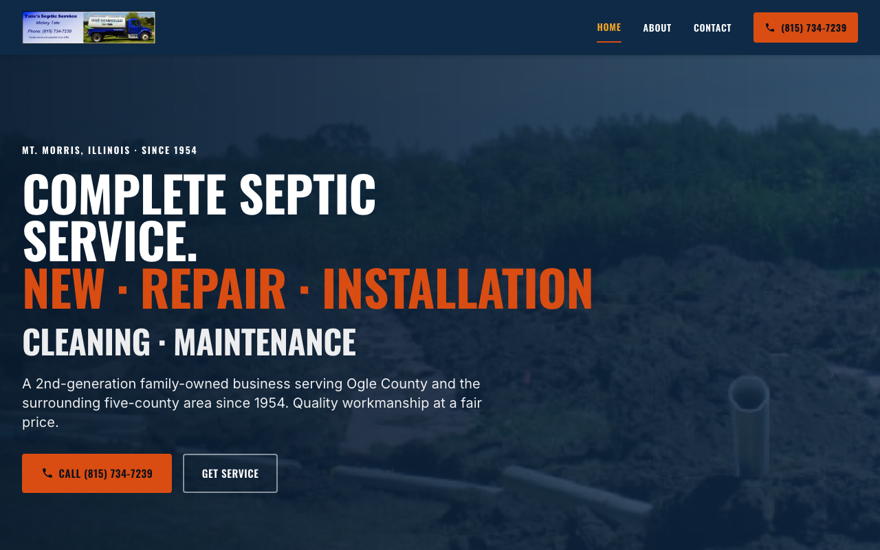 tatesseptic.com — rebuilt by WebFactory