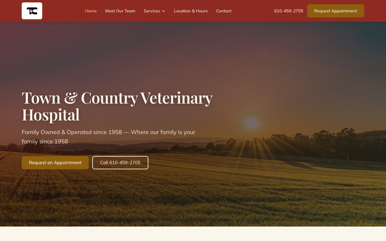 tcvhospital.com — rebuilt by WebFactory