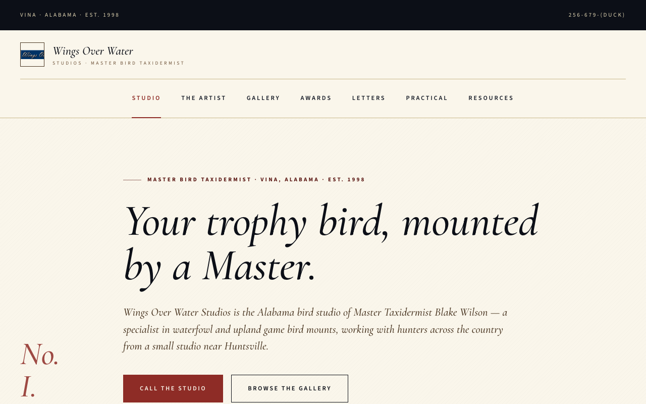 trophybirds.com (trophybirds.com) — website redesigned by WebFactory