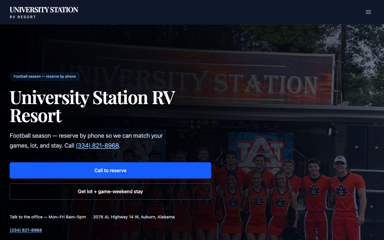universitystationrvpark.com-cmp25-med (universitystationrvpark.com) - website redesigned by WebFactory