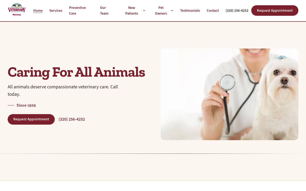 vetmn.com — rebuilt by WebFactory