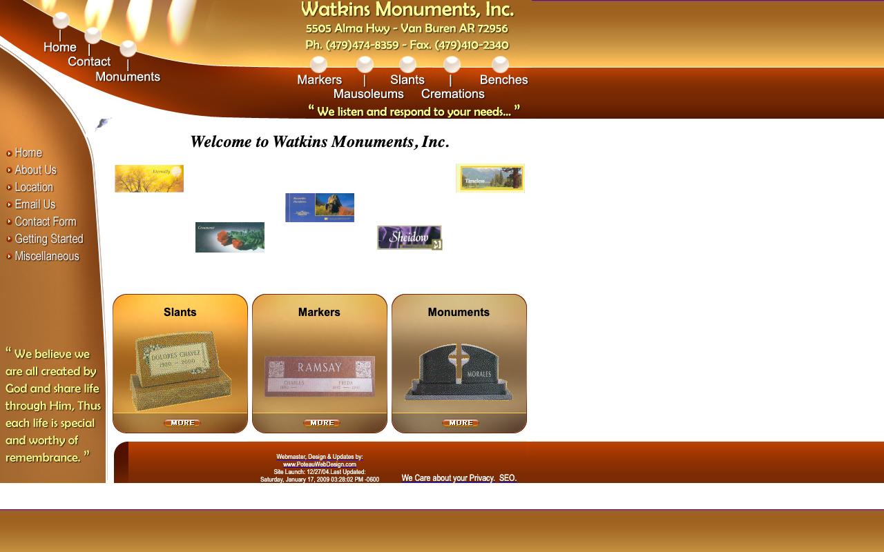 watkinsmonuments.com — original site
